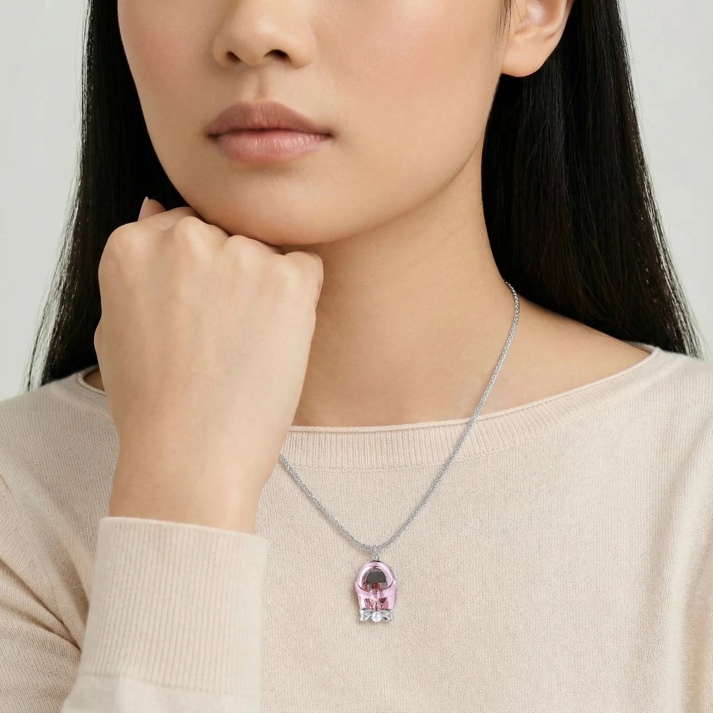 Vintage Perfume Bottle Necklace